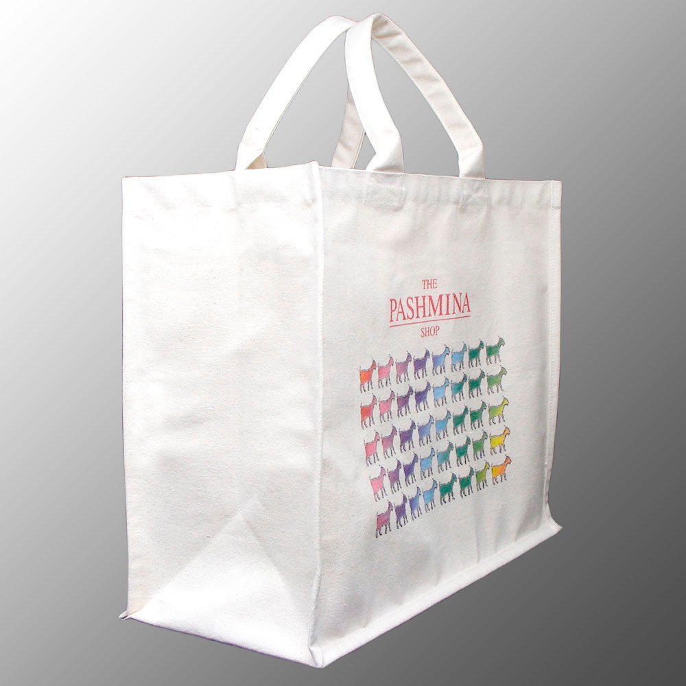 Natural Canvas Shopping Bag – 12 Ounce 336 GSM