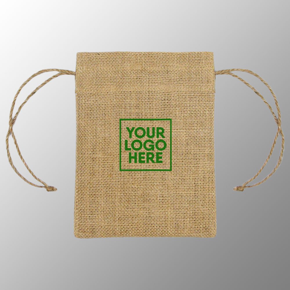 Jute Drawstring Pouch