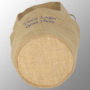 Jute Mini Drawstring Bag