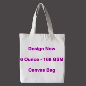 6 Ounce canvas tote Bag