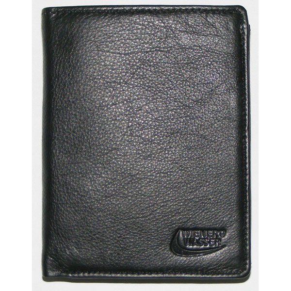 blind embossed leather wallet