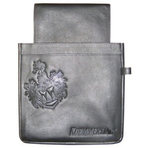 blind embossed waiter purse