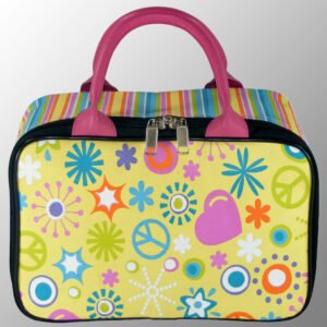Printed Jute Cotton Toy Bag