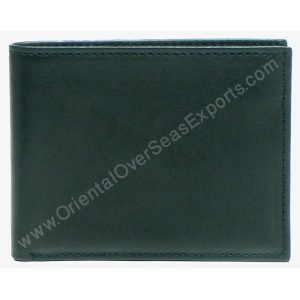 custom embossed real leather wallet