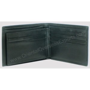 rfid protected leather wallet