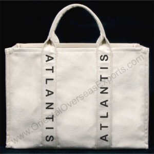 natural canvas cotton canvas bag