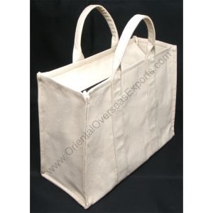 natural canvas cotton canvas bag