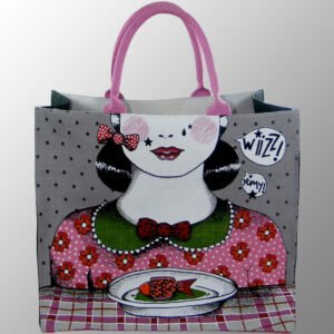 Screen Printed Jute Bag