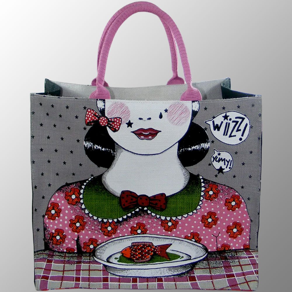 Screen Printed Jute Bag