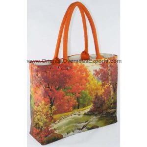 custom printed canvas bag