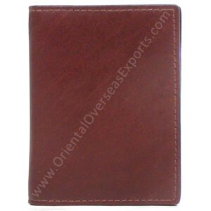 real leather credit card holder