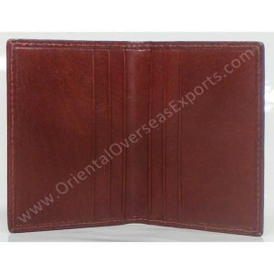 real leather credit card holder