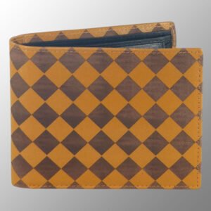 custom engraved leather wallet