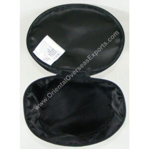 inside view of jute cotton vanity bag