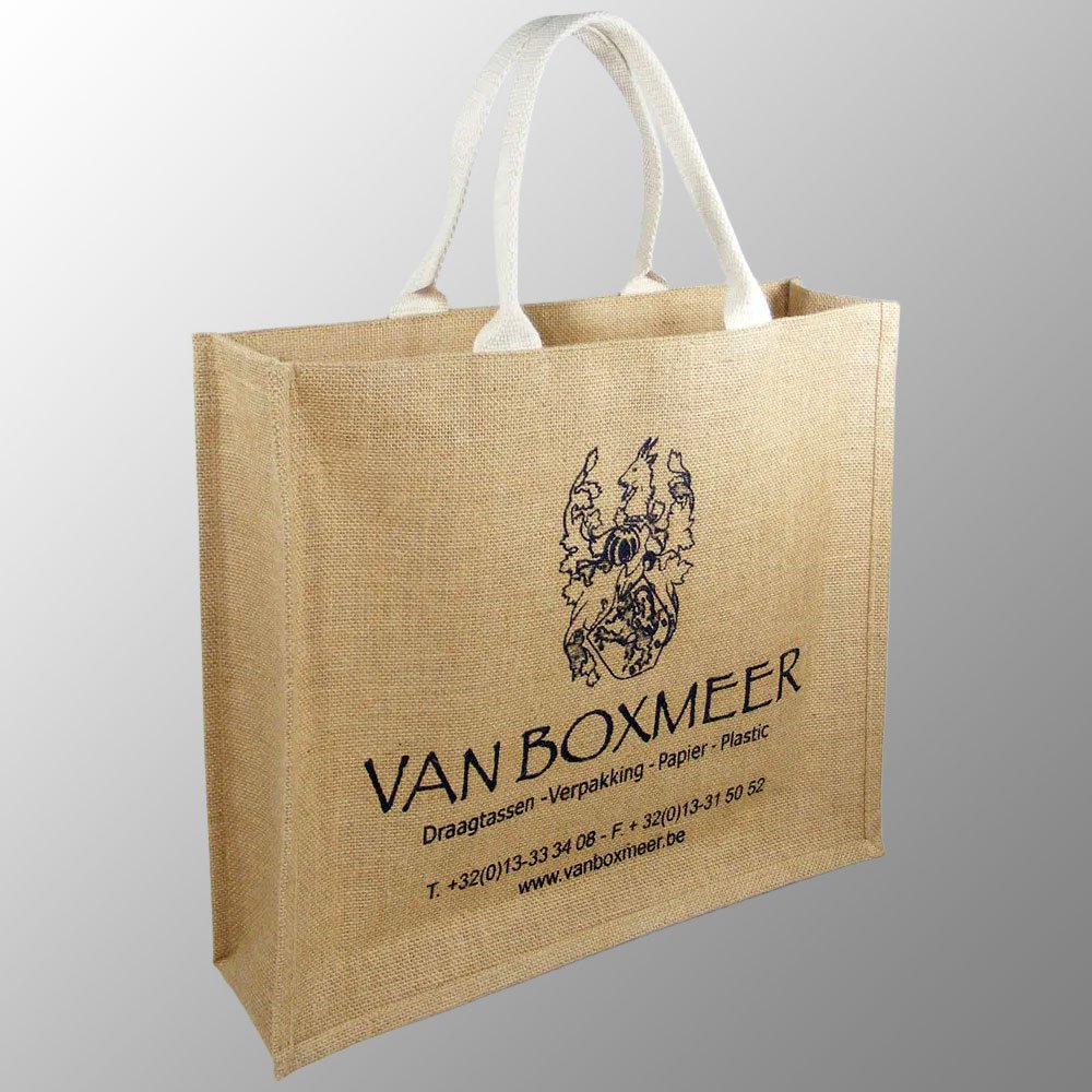 Printed Reusable Jute Promotion Bag