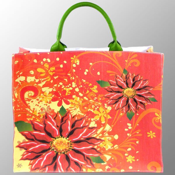 Digitally Printed canvas bag for shopping