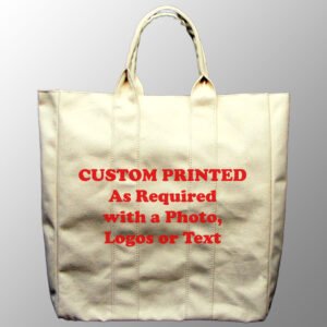 12 Oz High Quality Canvas Shopper Tote Bag
