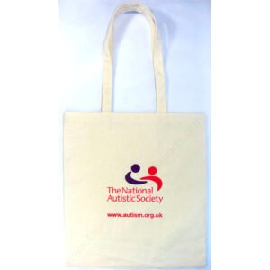 Canvas Tote Bag - Customized with your two-color logo print for free, with up to 25% ink coverage. Model # 2363 is made from 8 Ounce - 224 GSM Cotton Canvas Fabric