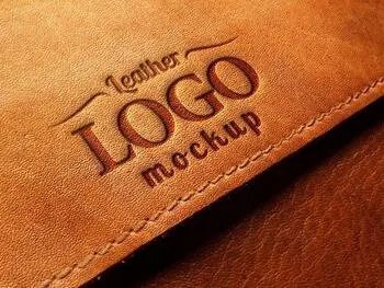 example of emboss on leather