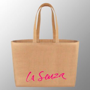 Laminated Jute Bag With Jute Handles