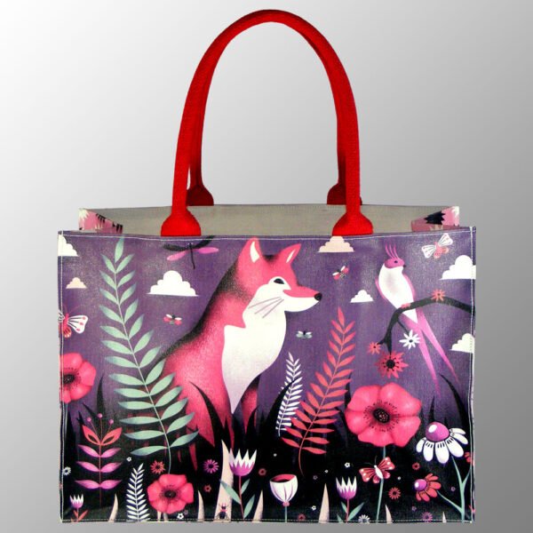 printed canvas bag