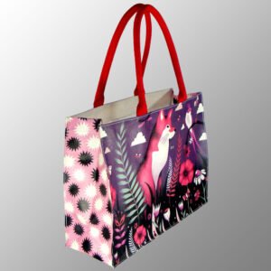 Full Color Digitally Printed Canvas Bag