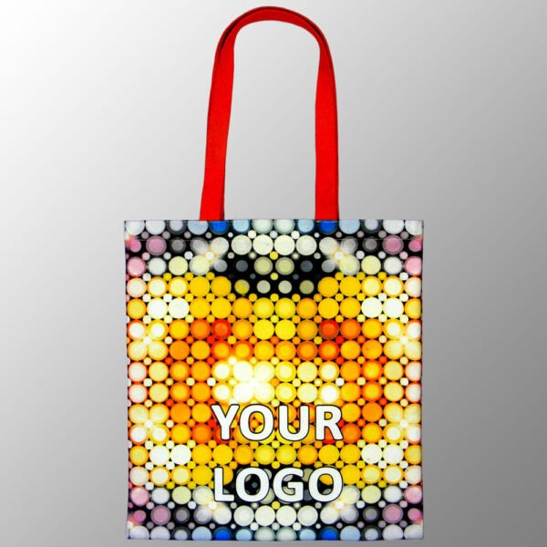Full Color Custom Printed Totes made from 12 Ounce – 336 GSM Canvas