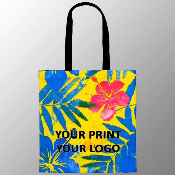 Full Color Custom Printed Totes made from 12 Ounce – 336 GSM Canvas