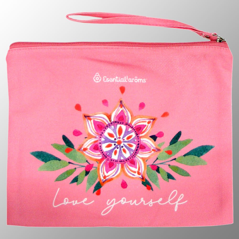 Printed Canvas Pocket with Handle