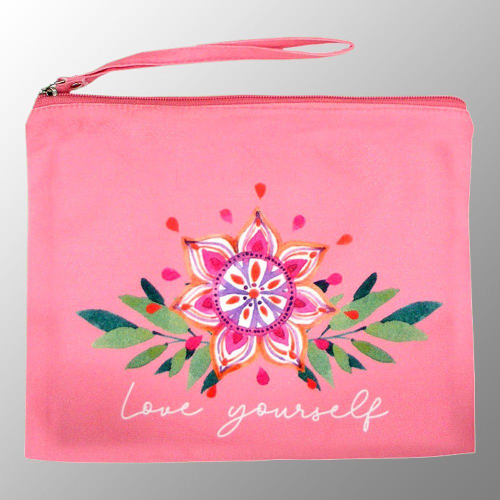 Printed Canvas Pocket with Handle