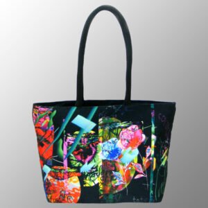 Multicolor Printed Laminated Bag with fabric lamination