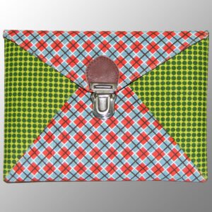 Printed Flap Canvas Lock Envelope