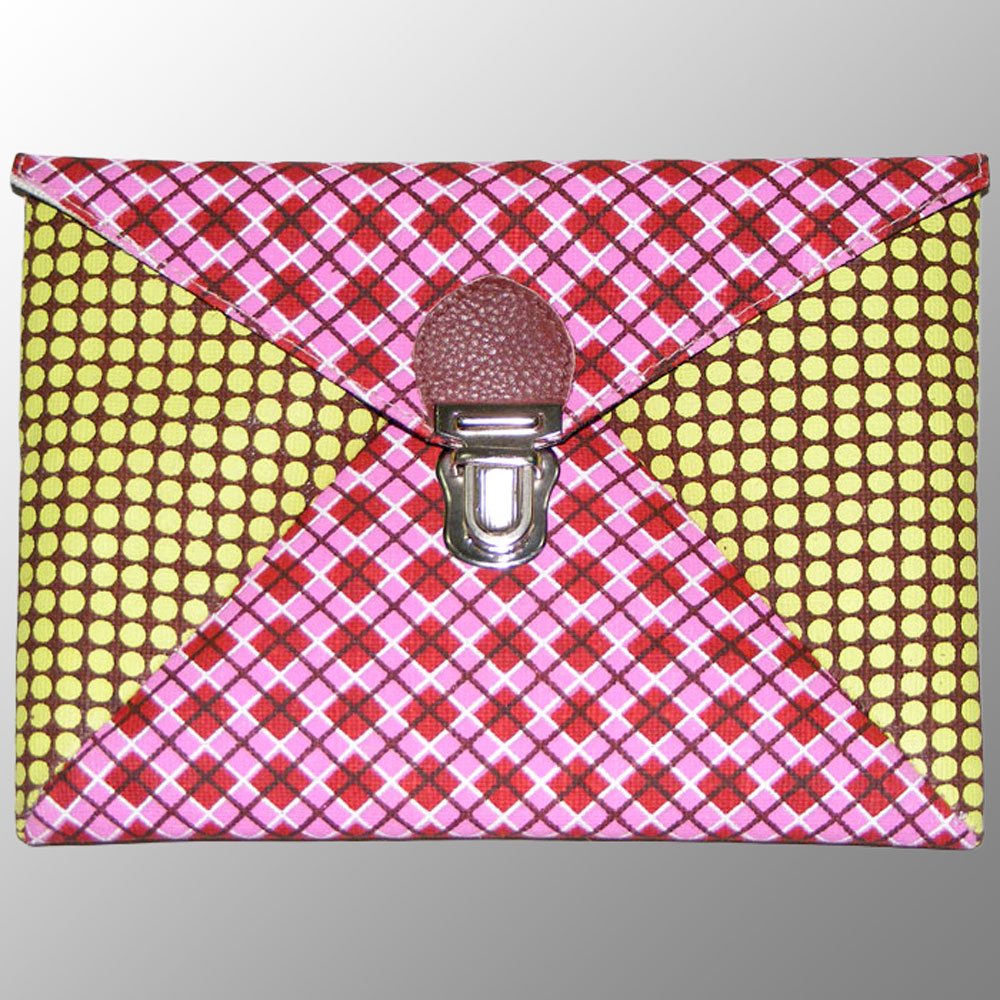 Printed Flap Canvas Lock Envelope