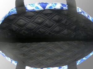 Custom Printed and Quilted Tote Bag