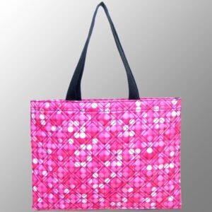 Custom Printed and Quilted Tote Bag