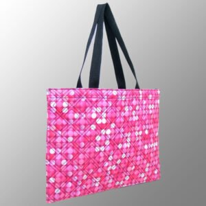 Custom Printed and Quilted Tote Bag