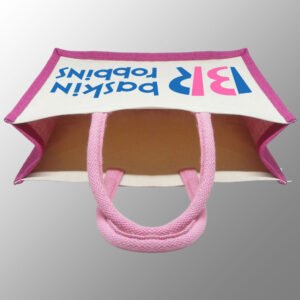 Canvas and Jute Shopping Bag