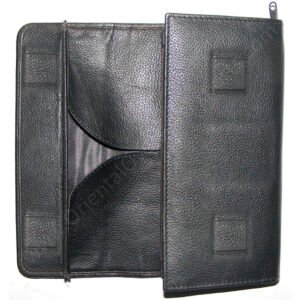 Leather Waiter Purse with Magnet