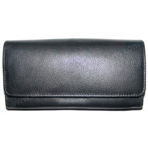 Leather Waiter Purse with Magnet