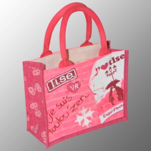small jute bag