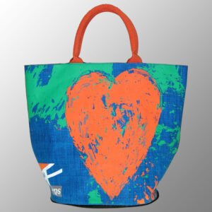 Screen Printed Bucket Bag