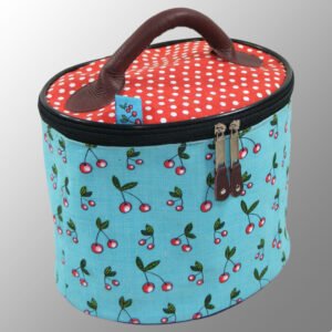 Juco Vanity bag with Leather Handles