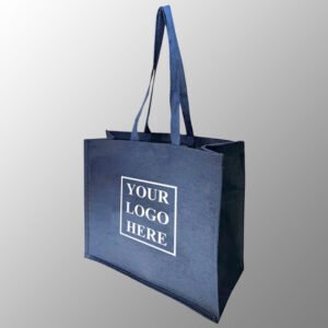 Juco Bag for Promotion # 2520 made from AZO Free Dyed laminated Juco Fabric.